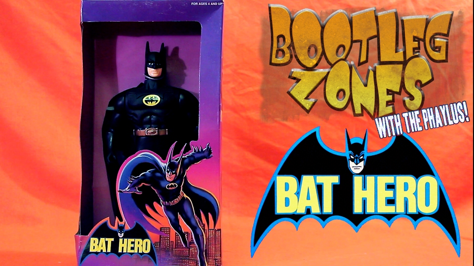 A pair of cheaply made bootleg Batman... - Japanese Bat-Toys